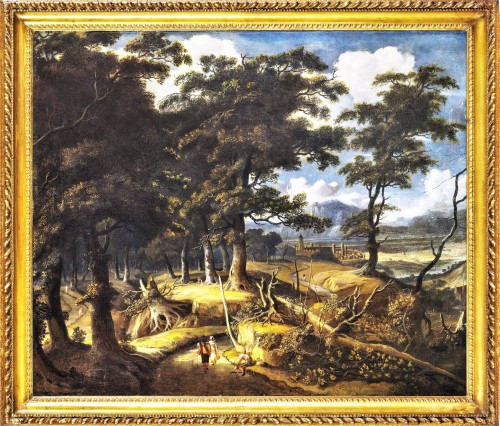 Jan Looten (1618 -1681) - Paysage boisé